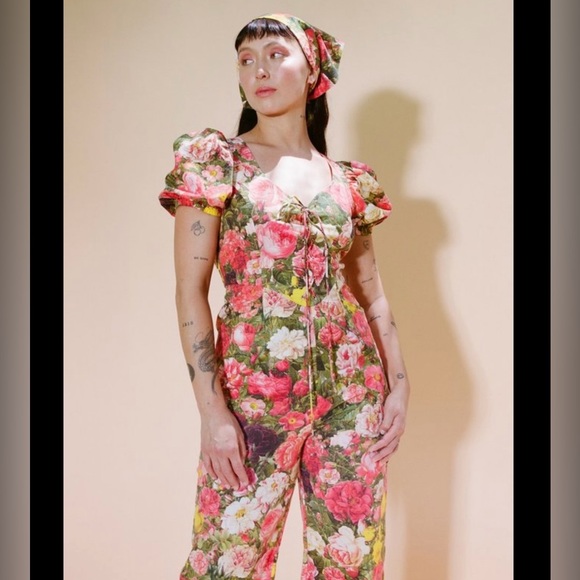 NWT Samantha Pleet Rosalind Jumpsuit - Picture 3 of 4